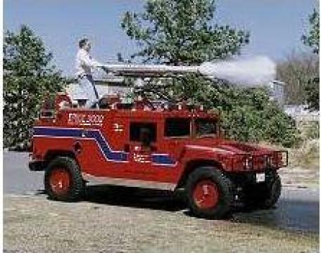 Vehicule anti incendiu de la Loge Emprise. Ro S.r.l
