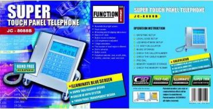 Telefon fix cu touch panel de la S.c. Bonhomme Comserv S.r.l.
