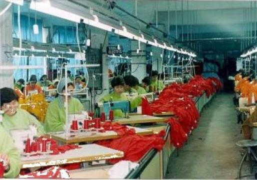 Spatiu de productie in industria textila
