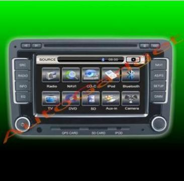 GPS Volskwagen DeLuxe Edition Navigatie GPS / DVD / TV