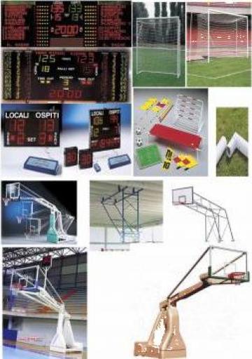 Tabele electronice de marcaj si accesorii baschet, fotbal de la Conamo Sport Srl