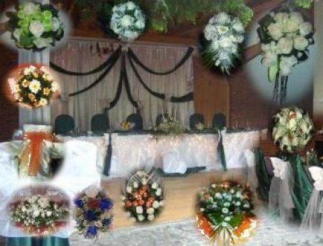 Decoratiuni pentru nunta de la Sc Eros Deco Srl