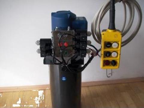 Sistem electrohidraulic pentru plug zapada