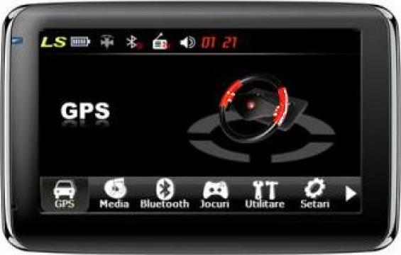 GPS 5 inch Bluetooth + FM, full Europa LodeStar A45BF de la A & G Computer Srl