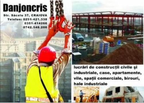 Constructii civile si industriale de la Danjoncris S.R.L