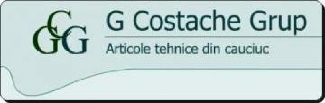 Articole din cauciuc specifice echipamentelor hidromecanice de la G Costache Grup Srl.