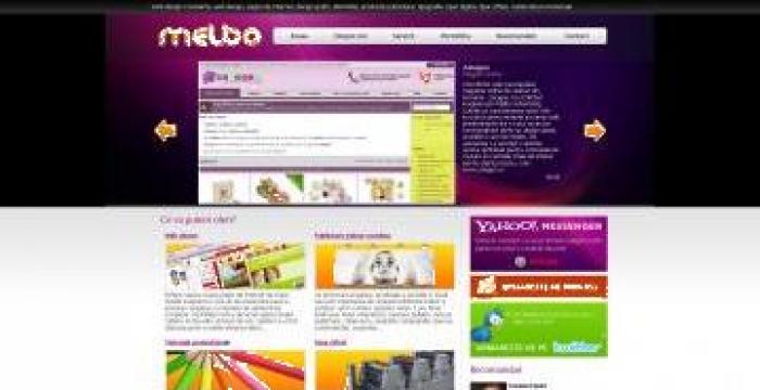 Web design de la Melbo Advertising