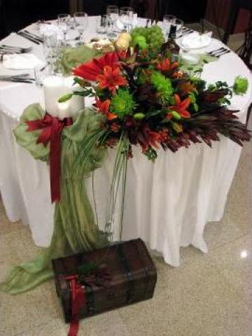 Decoratiuni nunti flori de la Sc Saria Soft Design Srl