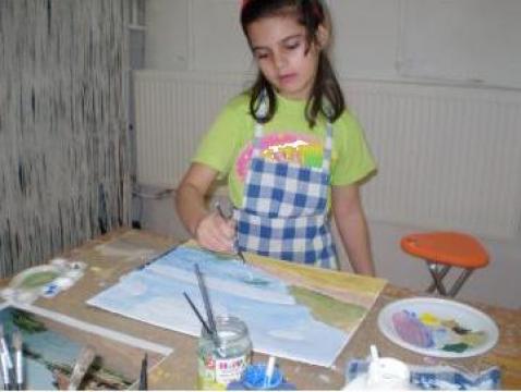 Cursuri de pictura si ceramica pentru copii si adulti de la Sc Sultana Art Srl