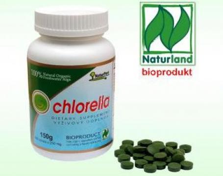 Supliment alimentar Organic Chlorella - Naturland Certified de la T- International S.r.o.