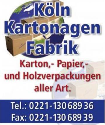 Ambalaje carton de la Koln Kartonagen Fabrik Gmbh