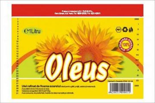 Ulei rafinat din floarea soarelui Savuros de la Oleus S.R.L.