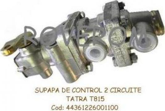 Supapa de control cu doua circuite Tatra T815 de la Roverom Srl