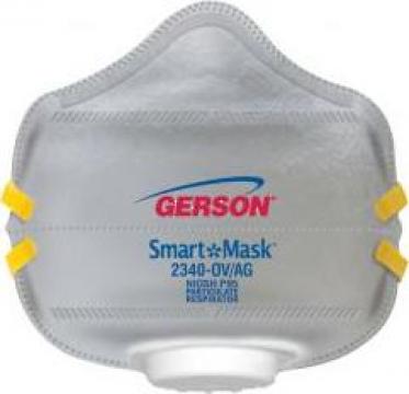 Masca protectie Gerson cu valve FFP2, supapa inferioara de la I.N.P. Automotive Srl