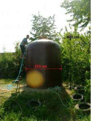 Rezervor fibra de sticla vertical 15.000 L. de la Custom Tanks Srl