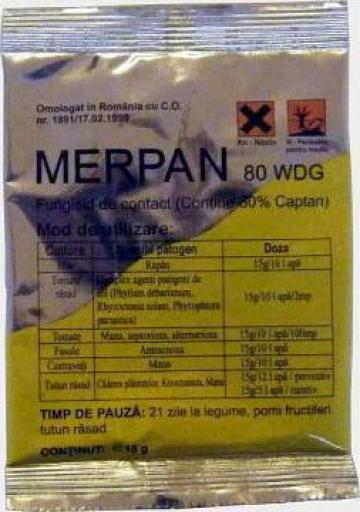 Fungicid de contact Merpan 80 WDG - 15 gr.