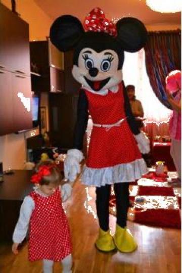 Mascote Mickey Mouse si Minnie de la Petreceri Cu Personaje Srl