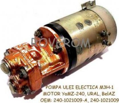 Pompa ulei electrica YaMZ-240, BelAZ, Niva