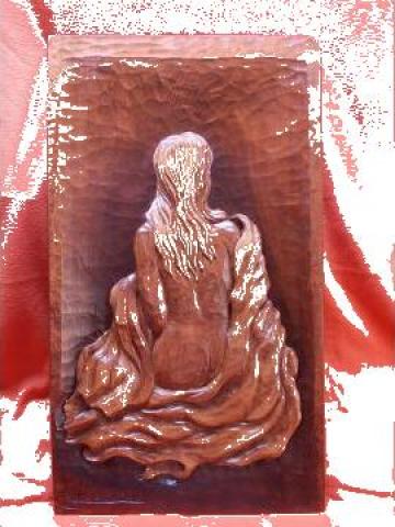 Sculptura Nud de fata cu spatele de la Marincu George