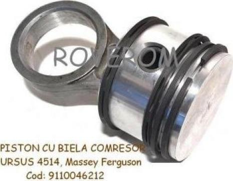 Piston cu biela compresor Ursus 4512, 4514, Massey Ferguson de la Roverom Srl