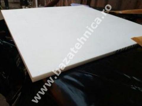 Placa teflon (PTFE) 10x493x500 mm de la Baza Tehnica Alfa Srl