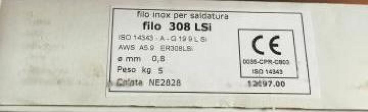 Sarma inox 308LSI O 0.8 mm