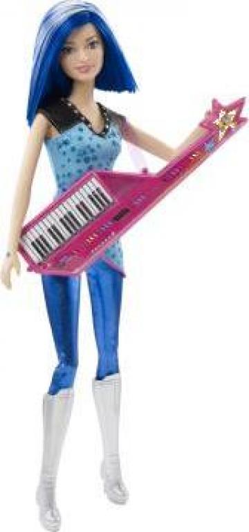 Papusa Barbie - Zia Printesa cu chitara de la Babyhop.ro