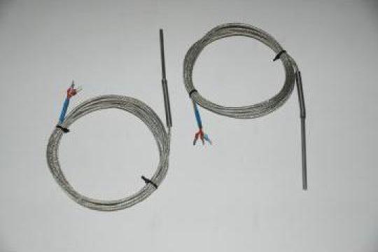 Termorezistenta PT 100 cablu flexibil cu fibra de sticla