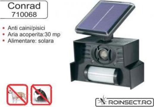 Dispozitiv solar anti caini-pisici cu senzor de miscare de la Agan Trust Srl