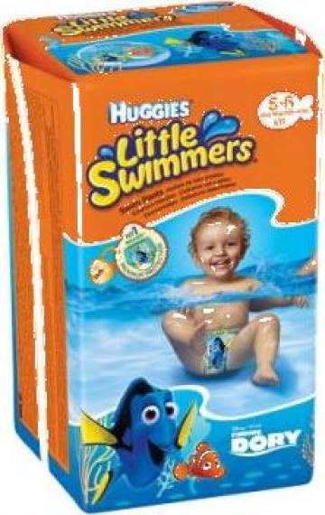Scutece copii bazin Huggies Little Swimmers