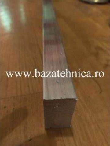 Bara lata duraluminiu 40x20x1000 mm de la Baza Tehnica Alfa Srl