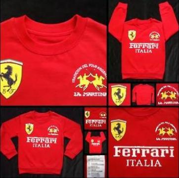 Bluza maneca lunga copii 2, 3, 4, 5 ani Ferrari La Martina de la Cieaura