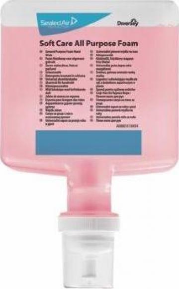 Spuma pentru maini - Soft Care All Purpose Foam 1,3 litri de la Best Distribution Srl