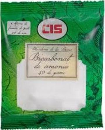 Bicarbonat de amoniu 40g de la Condimente Cis