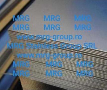 Tabla inox 4mm laminata la cald F1, la rece 2B, placa inox de la MRG Stainless Group Srl