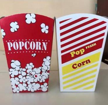 Cutii popcorn mici de la Mocanita Food SRL