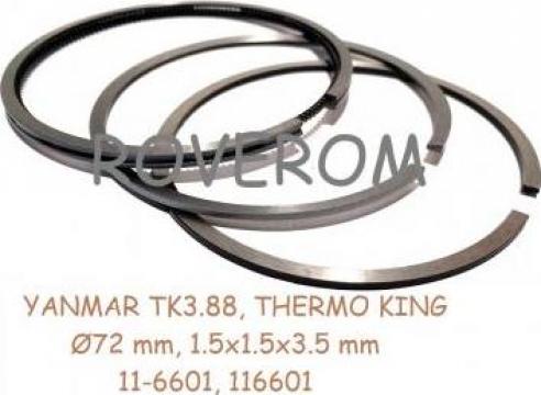 Segmenti piston STD, Yanmar TK3.88 Thermo King, 72mm de la Roverom Srl