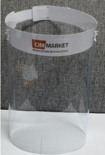 Viziera cu bentita de plastic de la Cim Market Consulting