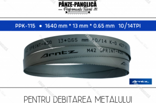 Panza fierastrau panglica metal 1640x13x10/14 bimetal PPK de la Panze Panglica Srl