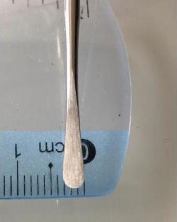 Decolator Papila doua capete 3,2 mm / 2,2 mm angulat de la Irali International Inc.