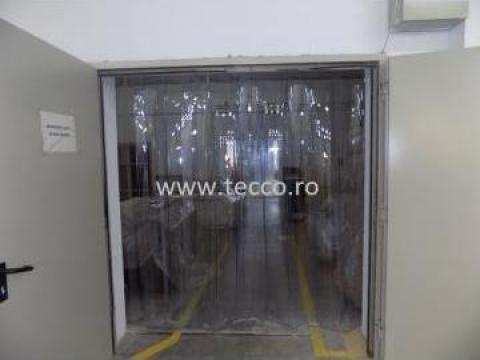 Perdea depozit frigorific din fasii Tecco PVC de la Tecco Door Srl