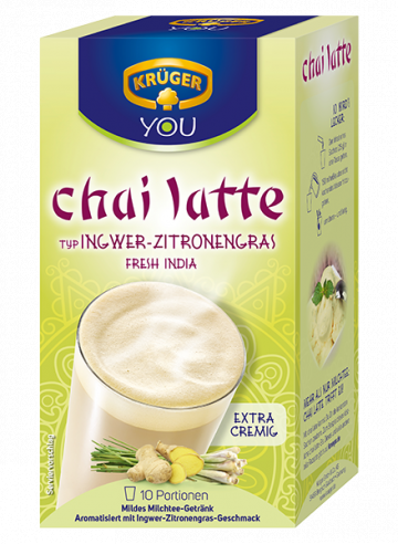 Ceai Chai Latte Kruger ghimbir-lemongrass 10 plicuri x 25gr. de la Activ SDA SRL