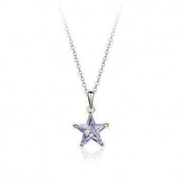 Colier Crystal Shining Star - Violet de la Luxury Concepts Srl