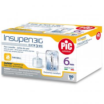 Ace pen insulina sterile Insupen 100 buc/cutie 31G x 6 mm de la Sirius Distribution Srl