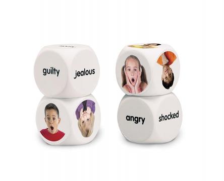 Jucarie Cuburi pentru conversatii - emotii