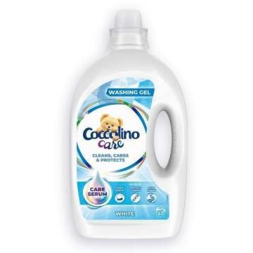 Detergent Gel Coccolino Care White 60 de spalari 2.4 litri de la Pepitashop.ro