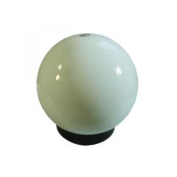 Felinar glob PMMA alb mat F:25 cm + suport prindere stalp de la Spot Vision Electric & Lighting Srl
