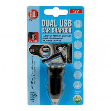 Incarcator USB dublu 2.1A/1A de la Sirius Distribution Srl