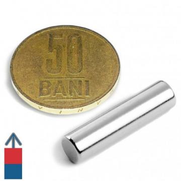Magnet neodim cilindru 6 x 25 mm