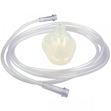 Masca de oxigen cu tub anti indoire de 2m (1 buc.)